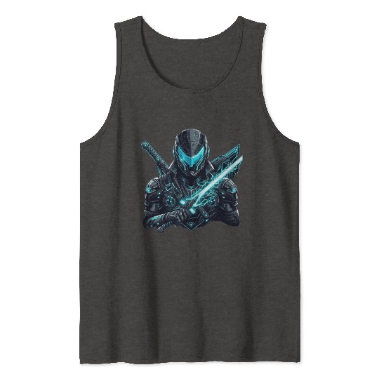 The Midnight Knight Tank Tops