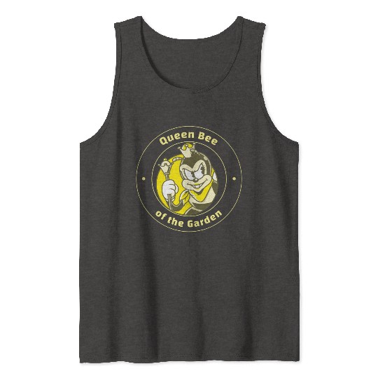 Queen Bee of the Garden Tank Tops