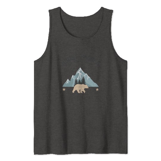 Mount Rainier National Park Est. 1889 Washington Tank Tops