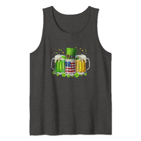 Irish Beer Ireland St Patricks Day Drinking Party Tank Tops