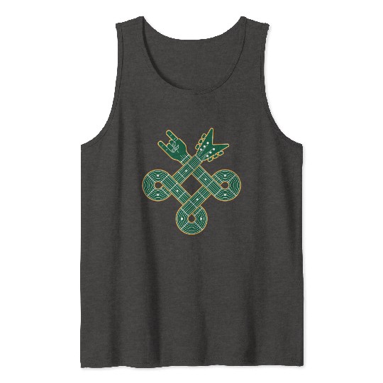 Celtic Knot Guitar | St. Patrick’s Day Tank Tops