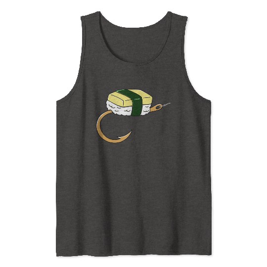 Sushi bait Tank Tops
