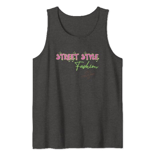 STREET STYLE FASHION by Tavia Linen Tank Tops