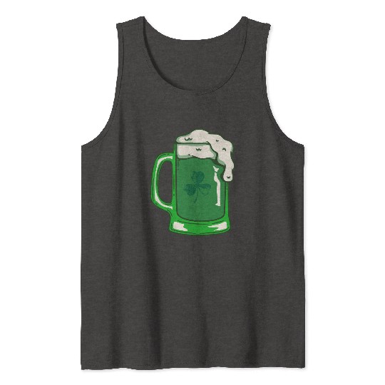 Green Beer Tank Tops