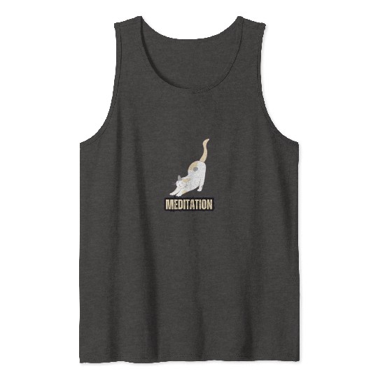 yoga, Meditation Tank Tops