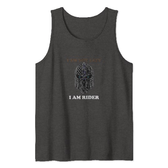 sparta Grunge Gothic Skull Tank Tops