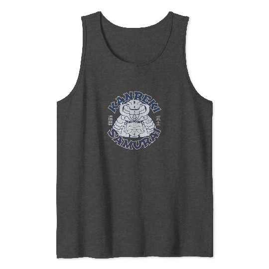 Kanreki 60th Birthday Japanese Samurai Tank Tops