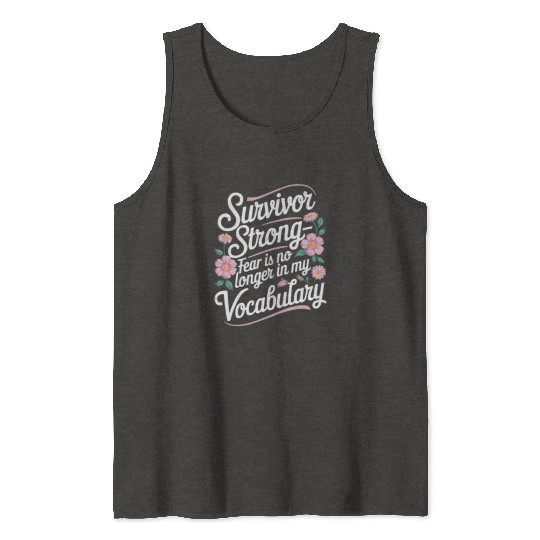 Cancer Survivor Chemotherapy Chemo Beat Cancer Tank Tops