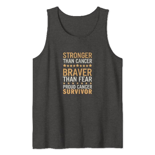 Cancer Survivor Chemotherapy Chemo Beat Cancer Tank Tops