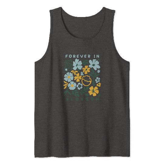 Forever in Blossom Flowers Tank Tops