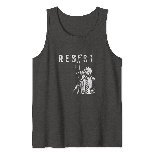 RESIST Bernie Sanders Freedom US National Service Tank Tops