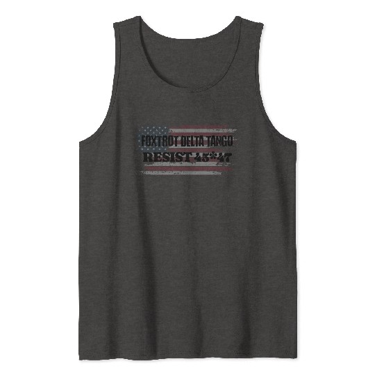 Foxtrot Delta Tango Tank Tops