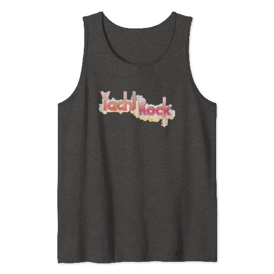 Yacht Rock Party Boat Drinking Tank Tops Vintage 70s