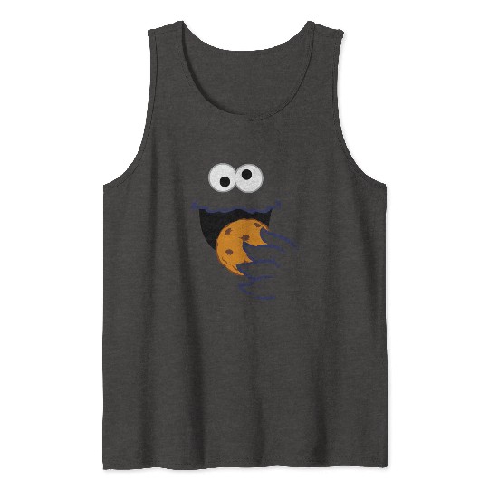 Sesame Street Costume Design Cookie Monster Tank Tops