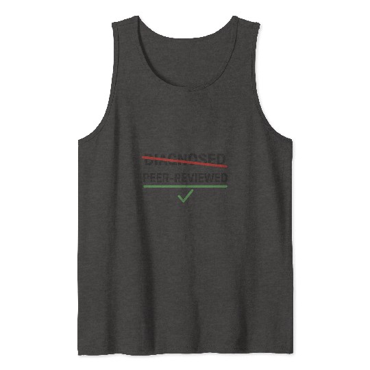 Peer Reviewed Neurodivergent Identity Design Tank Tops