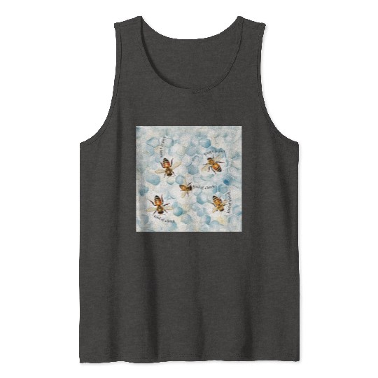 Bumble bee be kind of a bitch funny bug insect Tank Tops