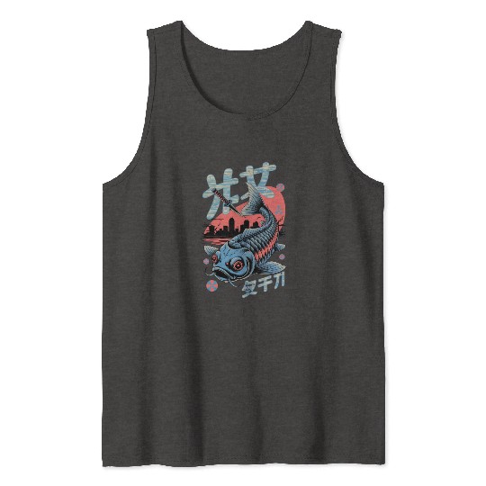 Cyber Koi – Urban Samurai Style Tank Tops