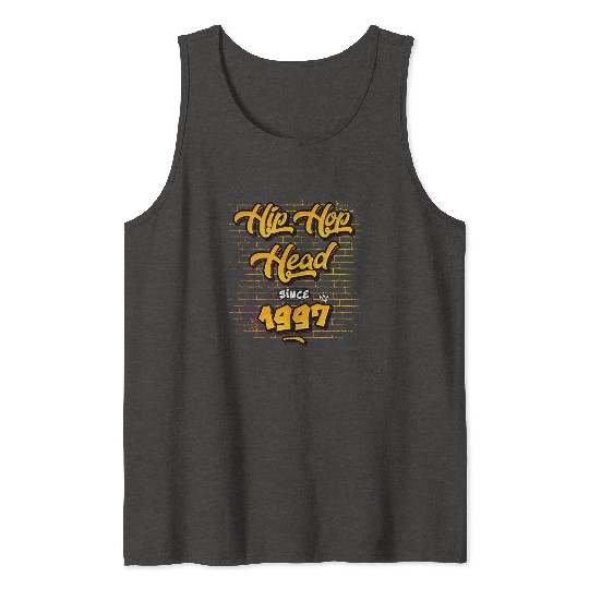 Hip-Hop Head Since 1997 - 28 Years of Real Vibes Tank Tops