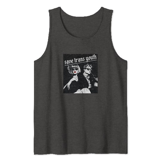 Save trans youth classic vintage Tank Tops