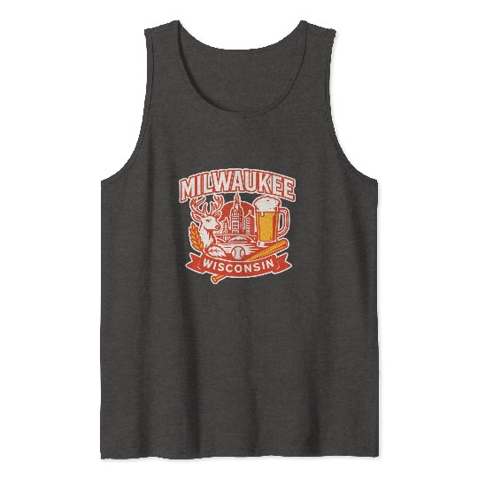 Milwaukee Wisconsin Tank Tops