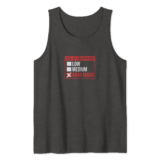 Krav Maga Israel Martial Arts Tank Tops