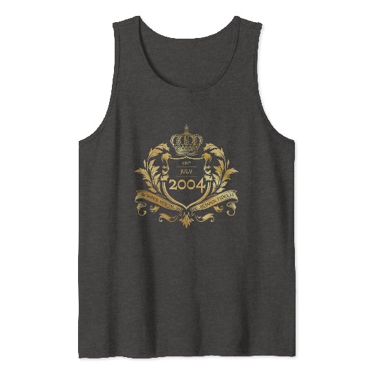 21st birthday Semper Verum - Established 08/2004 Tank Tops