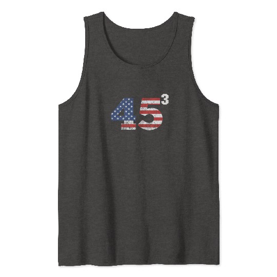 Trump 2028 45³ President Trump '28 45 Cubed45³ swe Tank Tops