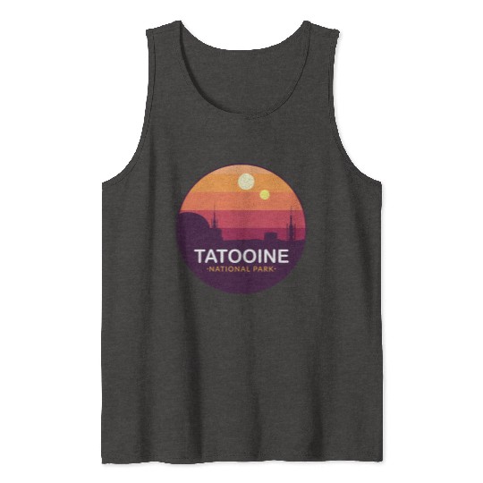 Tatooine National Park Tank Tops