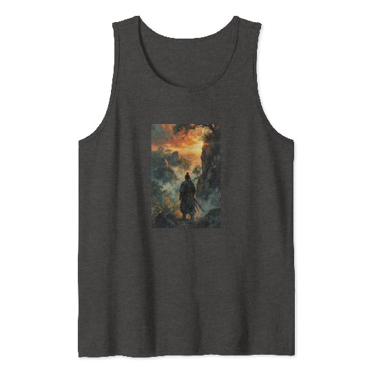 Twilight Ronin Solitude at the Edge Tank Tops