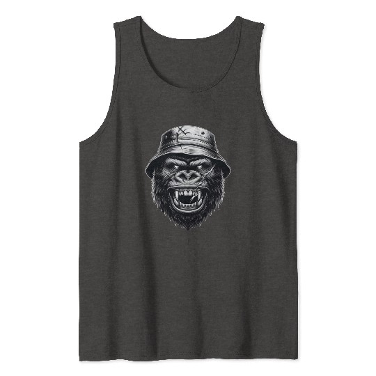 Savage Gorilla – Streetwear Beast Art Tank Tops