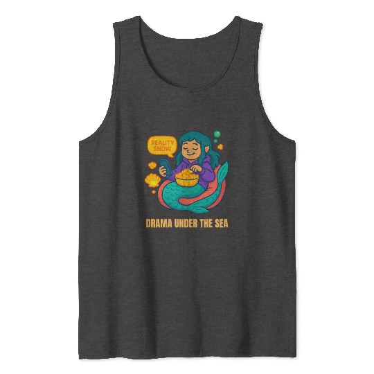 Drama Under the Sea Tank Tops