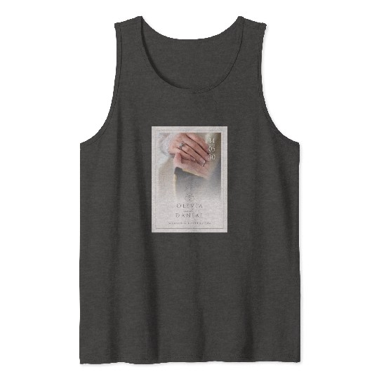 Light Pink Elegant and Minimal Wedding Invitati Tank Tops