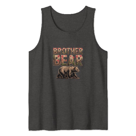 Brother Bear Wilderness Adventure Graphic with Tank Tops
