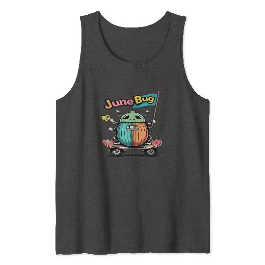 Bug Race Insect Racing Theme Tank Tops