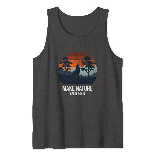 Make Nature Great Again Wilderness Tank Tops