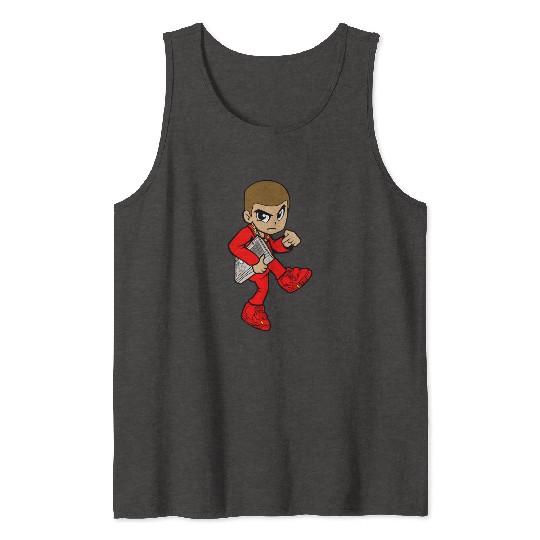 beat music dope character Tank Tops
