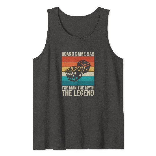 Board game dad Tank Tops