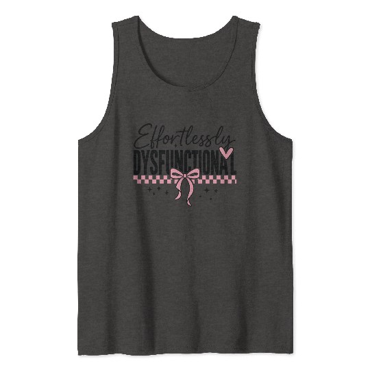 Effortless Hot Mess Tank Tops