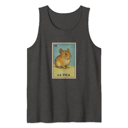 LA PICA - THE ROCK RABBIT - LA LOTERÍA Tank Tops