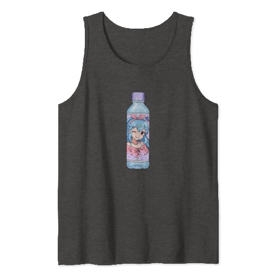 S+ Bao the Whale Gatcha Vtuber Vending Machine Tank Tops