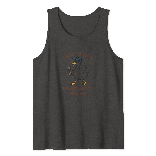 Silly goose university alumni Tank Tops