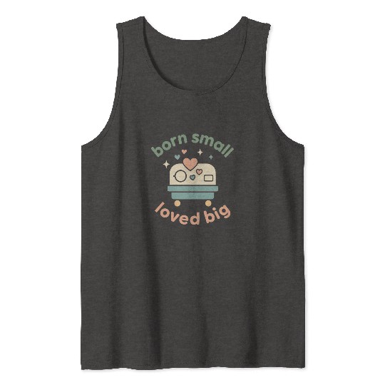 NICU Sibling Preemie Big Brother Big Sister Tank Tops