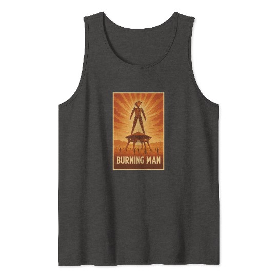 Burning Man Tank Tops