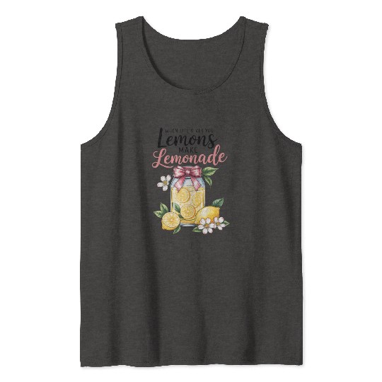 Lemon and Lemonad Tank Tops