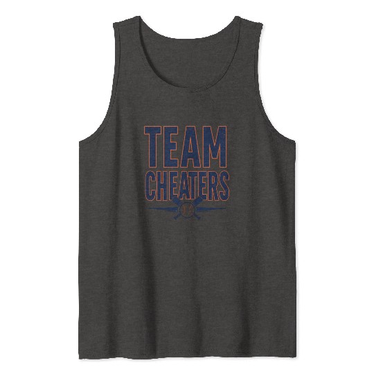 Houston Asterisks Baseball Team Cheaters Tank Tops