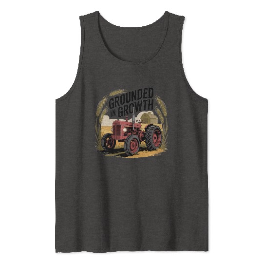 Grounded in Growth Tank Tops