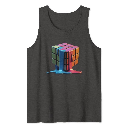 Rubiks Cube Tank Tops