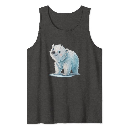 Snowflake the Cozy Cub Tank Tops