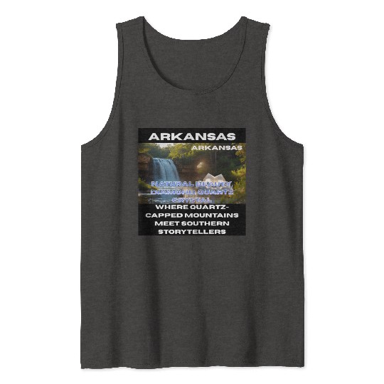 Arkansas Natural Art Tank Tops