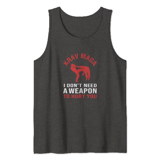 Israel Martial Arts Krav Maga Tank Tops
